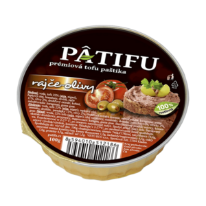 PATIFU Prémiová tofu paštika rajče a olivy 100 g obraz