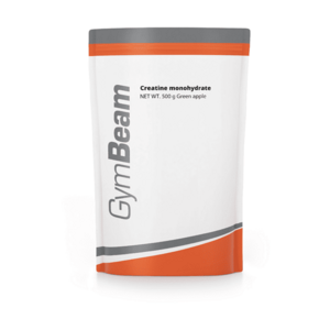 GYMBEAM Creatine 100% monohydrate zelené jablko 500 g obraz