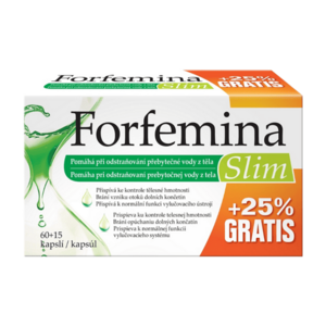 FORFEMINA Slim odvodnění těla 25% GRATIS 75 kapslí obraz