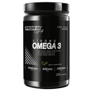 PROM-IN Omega 3 strong 240 kapslí obraz
