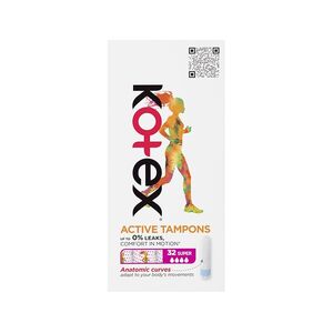 KOTEX Active super tampony 32 ks obraz
