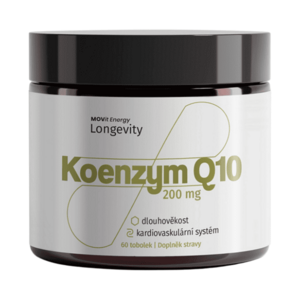 MOVIT LONGEVITY Koenzym Q10 200 mg Extra Strong 60 tobolek obraz