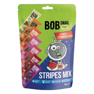 ŠNEK BOB Ovocné plátky mix 98 g obraz