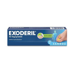 EXODERIL Krém 10 mg 15 g obraz