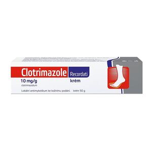 CLOTRIMAZOLE Recordati krém 10 mg/g 50 g obraz