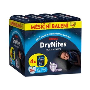 DRY NITES® Jumbo Natahovací kalhotky chlapecké 4-7 let 64 kusů obraz
