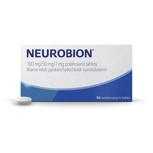 NEUROBION 100 mg B1 / 50 mg B6 / 1 mg B12 30 tablet obraz
