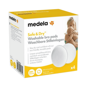 MEDELA Prsní vložky pro opakované použití 4 kusy obraz