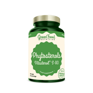 GREENFOOD NUTRITION Phytosterols vitamin B5 90 kapslí obraz