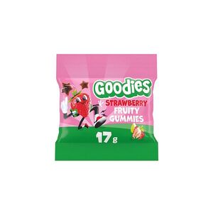 GOODIES Gumídci jahoda 17 g obraz