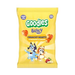 Goodies Bluey Křupky srdíčka banán & jahoda 30 g obraz