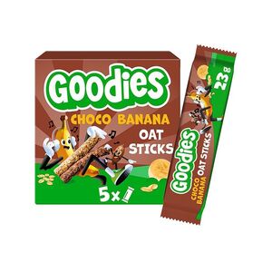 GOODIES Ovesné tyčinky kakao a banán 5 x 23 g obraz