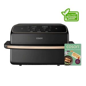COSORI Dual Blaze TwinFry Compact horkovzdušná fritéza keramika černá 8, 6 l obraz