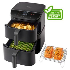 COSORI Turbo Tower horkovzdušná fritéza keramika černá 10, 8 l obraz