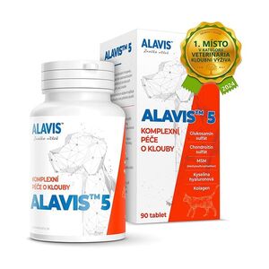 ALAVIS 5 Kloubní výživa pro psy a kočky 90 tablet obraz