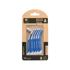 SOFTDENT ECO Mezizubní kartáček zahnutý 0, 6 mm 10 ks obraz