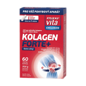 MAXI VITA Exclusive Kolagen Forte+ 60 kapslí obraz