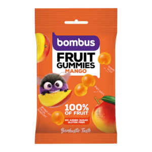 BOMBUS Fruit energy mango gummies 35 g obraz