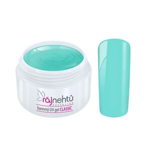 Ráj nehtů Barevný UV gel CLASSIC - Mint Sorbet 5ml obraz
