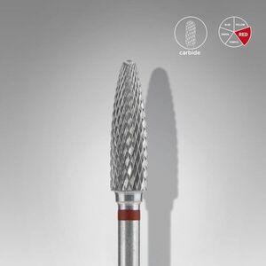 Staleks fréza FT90R050/13 karbidová kukuřice červená 5/13 mm obraz