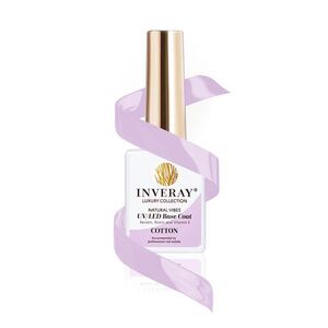 Inveray UV/LED Base Coat Natural Vibes COTTON 10 ml obraz