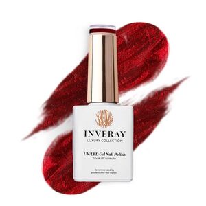 Inveray UV/LED Gel lak N°273 FIRE EMBER 10 ml obraz