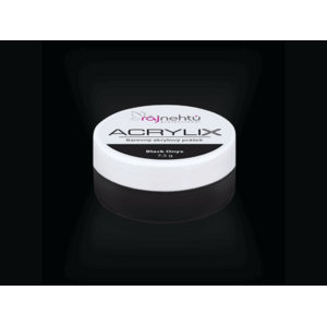 Ráj nehtů Akrylový prášek ACRYLIX 7, 5 g - Black Onyx obraz