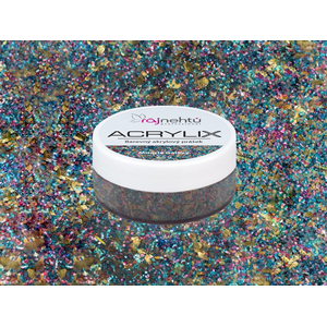 Ráj nehtů Akrylový prášek ACRYLIX 7, 5 g - Miracle Galaxy obraz