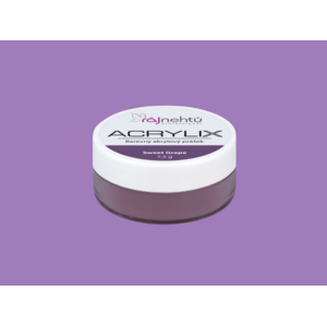 Ráj nehtů Akrylový prášek ACRYLIX 7, 5 g - Sweet Grape obraz