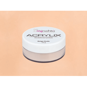 Ráj nehtů Akrylový prášek ACRYLIX 10 g - Beige Nude obraz