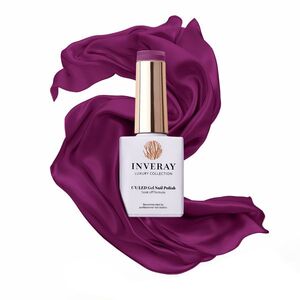 Inveray UV/LED Gel lak N°279 PLUM ROYALE 10 ml obraz