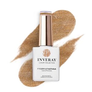 Inveray UV/LED Gel lak N°285 WHITE NOUGAT 10 ml obraz