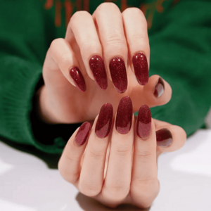 MANITIME gelové nálepky - Garnet Glitter obraz