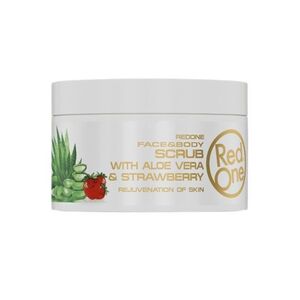 RedOne Aloe Vera & Strawberry peeling na tělo a obličej 400 ml obraz