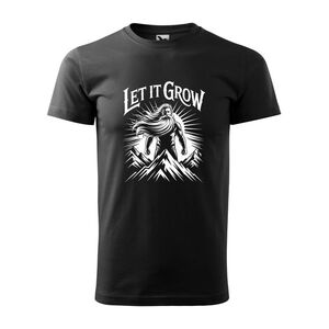 Vousaté triko Let It Grow - L obraz