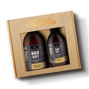 LaQ Bad Boy sprchový gel 500 ml + šampon na vlasy 300 ml sada obraz
