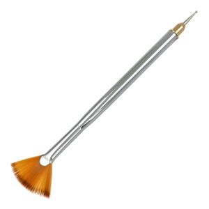 NANI zdobící štětec vějíř + sonda - Silver obraz