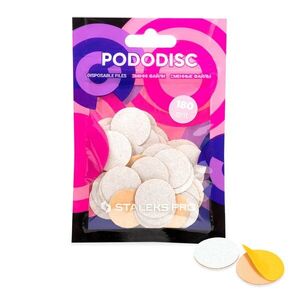 STALEKS Pododisk M - jednorázové pilníky na pedikúru - 180 obraz