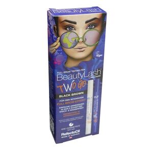 RefectoCil BeautyLash - Barvicí pero na obočí Two Go - Černo-hnědá obraz
