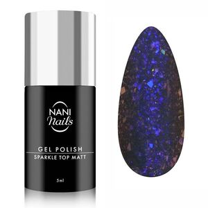 NANI gel lak 5 ml - Sparkle Top Matt obraz