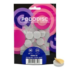 STALEKS Pododisk M - jednorázové houbičky na pedikúru obraz