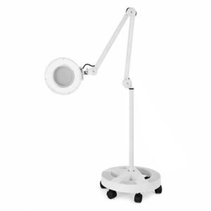 NANI kosmetická LED lampa s lupou na kolečkách 24 W - White obraz