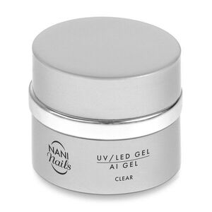NANI UV/LED AI builder gel 15 ml - Clear obraz
