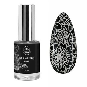 NANI lak pro razítkovou metodu 7 ml - Silver obraz