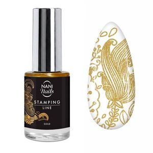 NANI lak pro razítkovou metodu 7 ml - Gold obraz