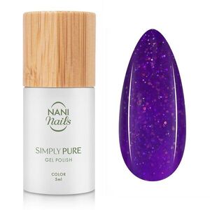 NANI gel lak Simply Pure 5 ml - Aubergine obraz