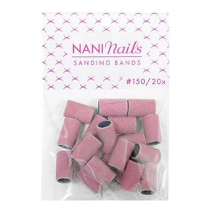 NANI brusné válečky, 20 ks - Hrubost 150, Pink obraz