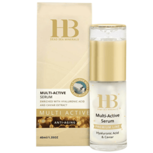 HB Dead Sea Minerals – Multiaktivní sérum s kyselinou hyaluronovou a kaviárem 40 ml obraz