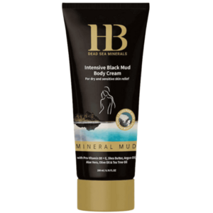 HB Dead Sea Minerals H&B Dead Sea Minerals – Intenzivní tělový krém s černým bahnem z Mrtvého moře (200 ml) obraz