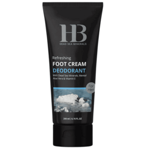 HB Dead Sea Minerals H&B Dead Sea Minerals - Osvěžující krémový deodorant na nohy 200 ml obraz
